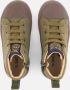 Shoesme Sh23w036 Hoge sneakers Leren Sneaker Jongens Kids Groen - Thumbnail 9