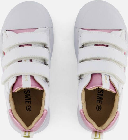 Shoesme Vlinder Sneakers wit Leer