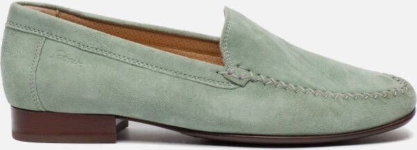 Sioux Campina loafers groen Suede