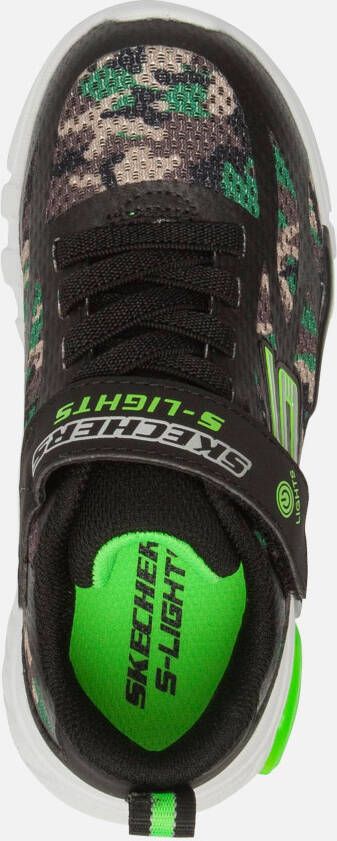 Skechers All Flex Glow sneakers zwart Synthetisch