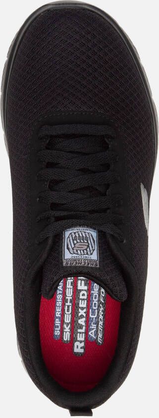 Skechers Antislip sneakers zwart
