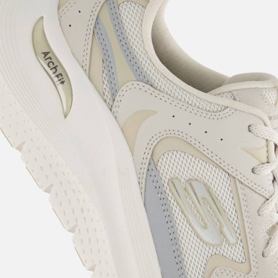 Skechers Arch Fit 2.0 Sneakers beige Textiel