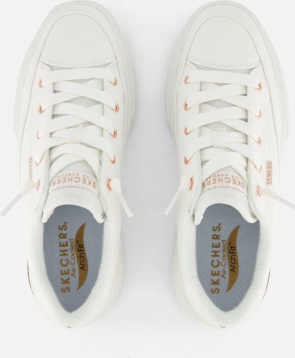 Skechers Arch Fit Arcade Sneakers wit Canvas