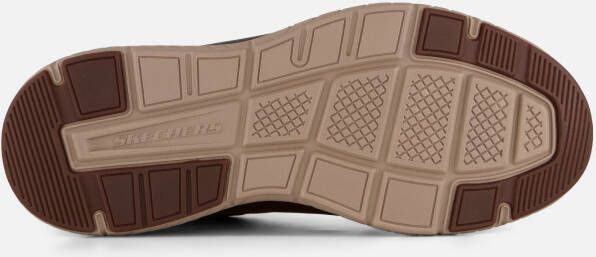 Skechers Arch Fit Crosser Sneakers bruin Leer