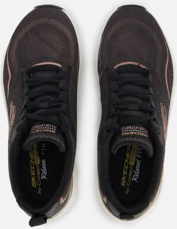 Skechers Arch Fit D'Lux Fitness Sneakers zwart