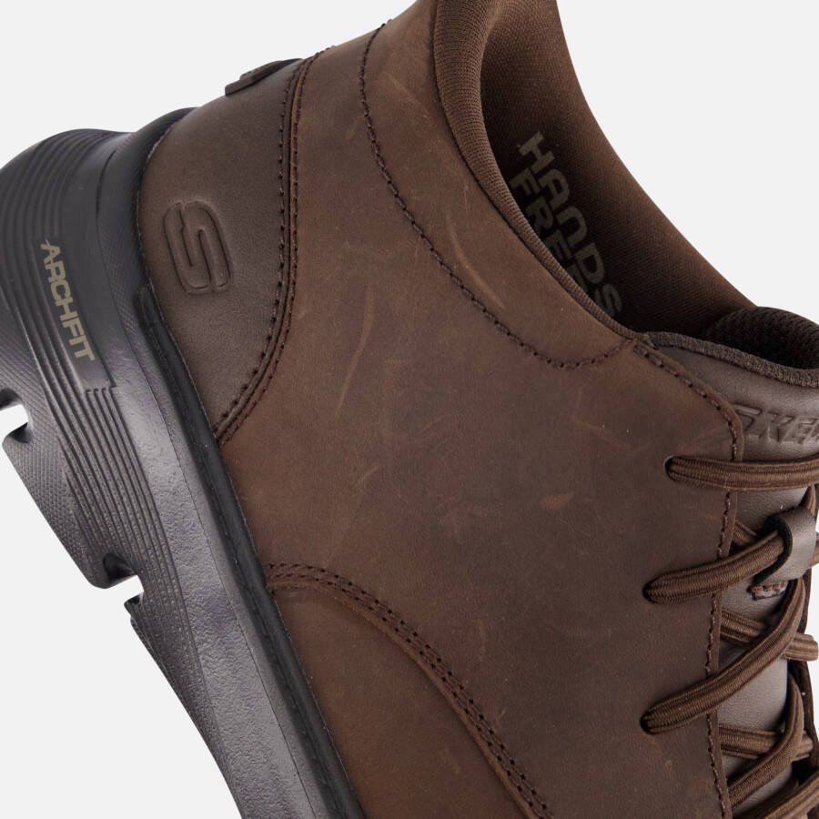 Skechers Arch Fit Garza Veterboots bruin Leer