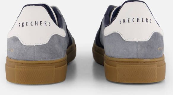 Skechers Arch Fit Legend Sneakers blauw Suede