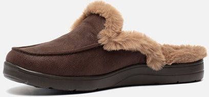 Skechers Arch fit lounge restful pantoffels bruin