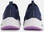 Skechers Arch Fit Modern Rhythm Dames Instappers Donkerblauw - Thumbnail 4
