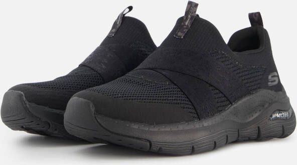 Skechers Arch Fit Modern Rhythm Sneakers zwart