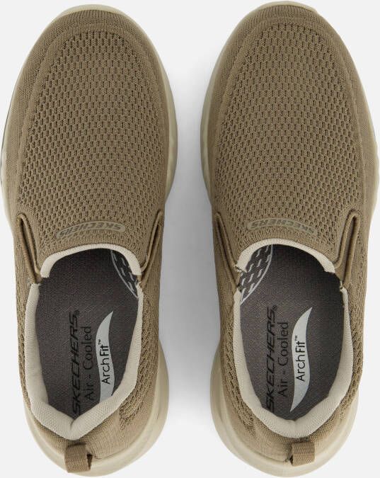 Skechers Arch Fit Orvan Gyoda Instappers taupe