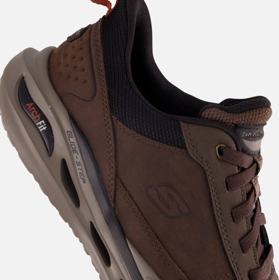 Skechers Arch Fit Orvan Slip-ins Instappers bruin