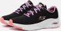 Skechers Arch Fit First Blossom Dames Sneakers Zwart Multicolour - Thumbnail 4