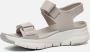 Skechers Comfortabele Arch Fit Sandalen voor Reizen Gray Dames - Thumbnail 5