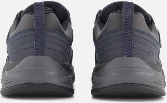 Skechers Benago- Hombre Sneakers blauw