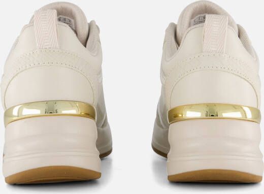 Skechers Billion 2 Fine Shine Wedge Sneakers beige