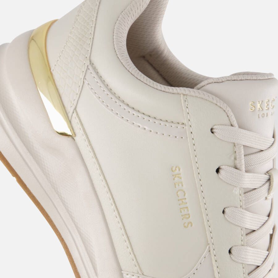 Skechers Billion 2 Fine Shine Wedge Sneakers beige