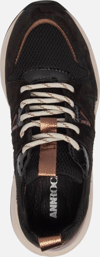 Skechers Billion 2 fine shine wedge sneakers zwart