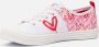 Skechers Bobs B Cool All Corazon veterschoenen wit Dames Textiel - Thumbnail 13