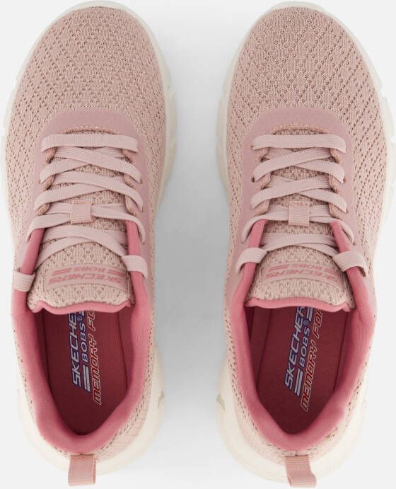 Skechers Bobs B Flex Sneakers roze Textiel
