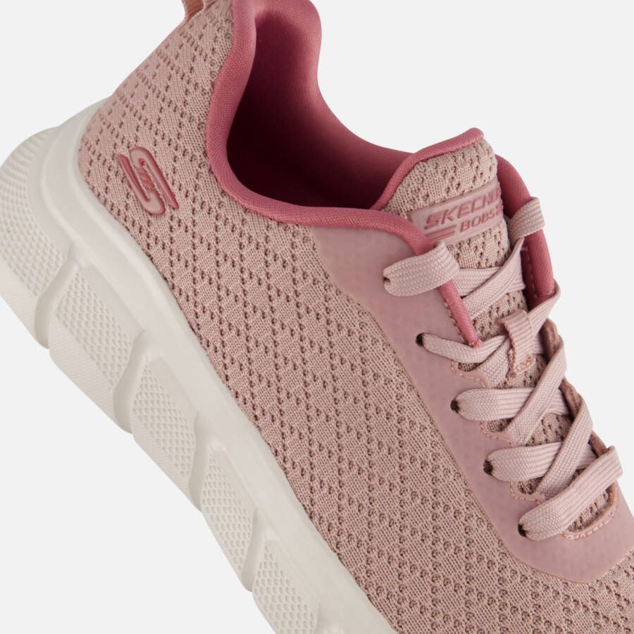 Skechers Bobs B Flex Sneakers roze Textiel