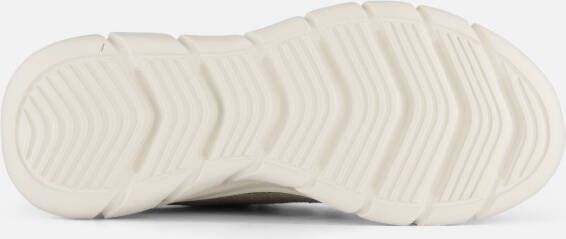 Skechers Bobs B Flex Sneakers taupe Textiel