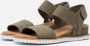 Skechers Bobs Desert Kiss Sandalen groen Textiel - Thumbnail 6