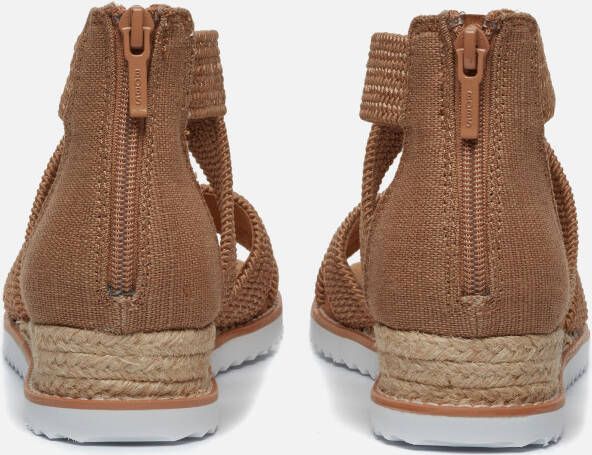 Skechers Bobs Desert Kiss Stretch Sandalen taupe