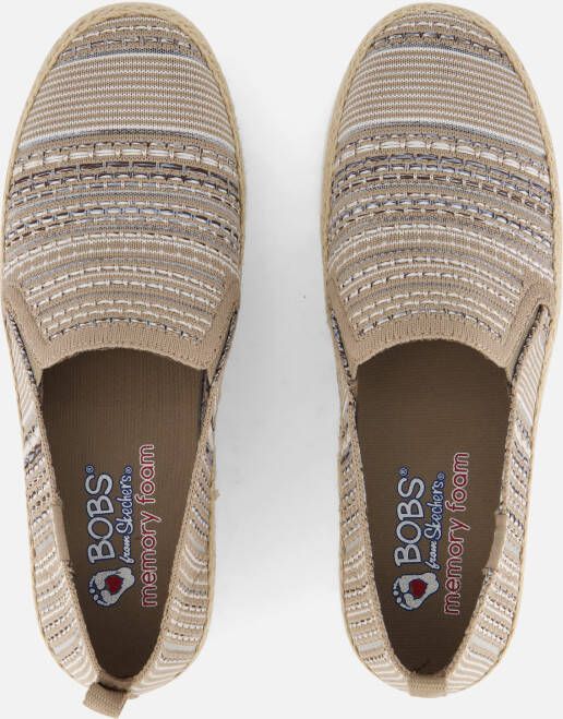 Skechers Bobs Flexpadrille 3.0 Instappers beige