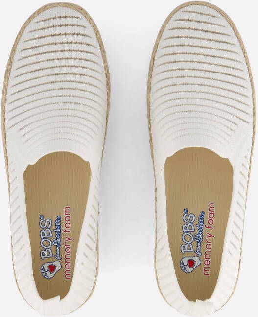 Skechers Bobs Flexpadrille 3.0 Instappers wit