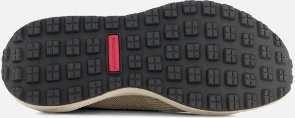 Skechers Bogdin Sneakers taupe Textiel