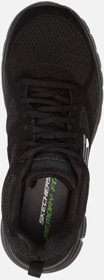 Skechers Burns Agoura sneakers zwart Leer