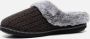 Skechers COZY CAMPFIRE COZY TIMES dames pantoffels Zwart - Thumbnail 4