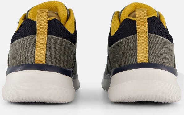Skechers Delson 2.0 Sneakers grijs Textiel