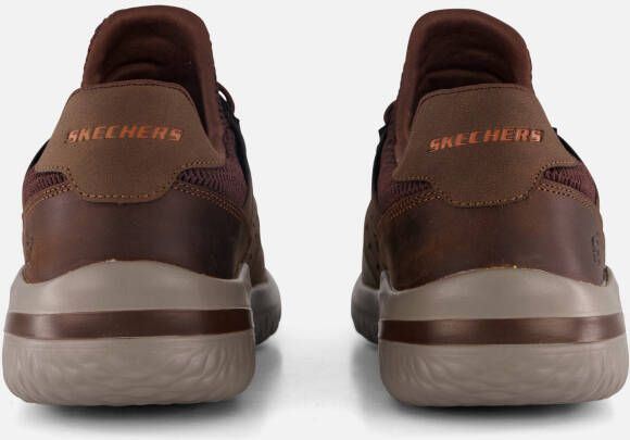 Skechers Delson 3.0 Ezra Slip-ins Instappers bruin