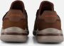 Skechers Delson 3.0 Ezra Sneakers bruin Leer - Thumbnail 8