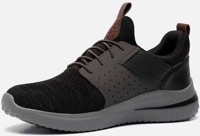 Skechers Delson 3.0 sneakers zwart