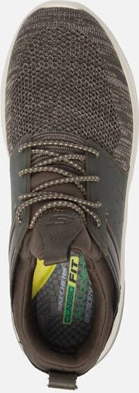 Skechers Delson sneakers groen Canvas