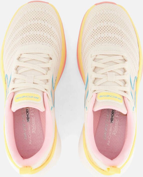 Skechers D'Lux Vapor Sneakers wit Synthetisch