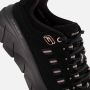 Skechers D'Lux Walker 2.0-Golden Step Dames Sneakers Zwart Roségoud - Thumbnail 5