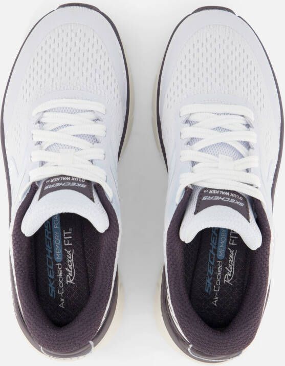 Skechers D'Lux Walker Sneakers wit Synthetisch