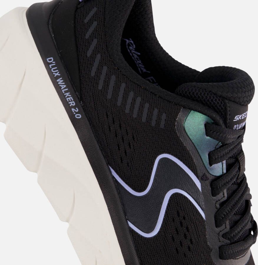 Skechers D'Lux Walker Sneakers zwart Synthetisch