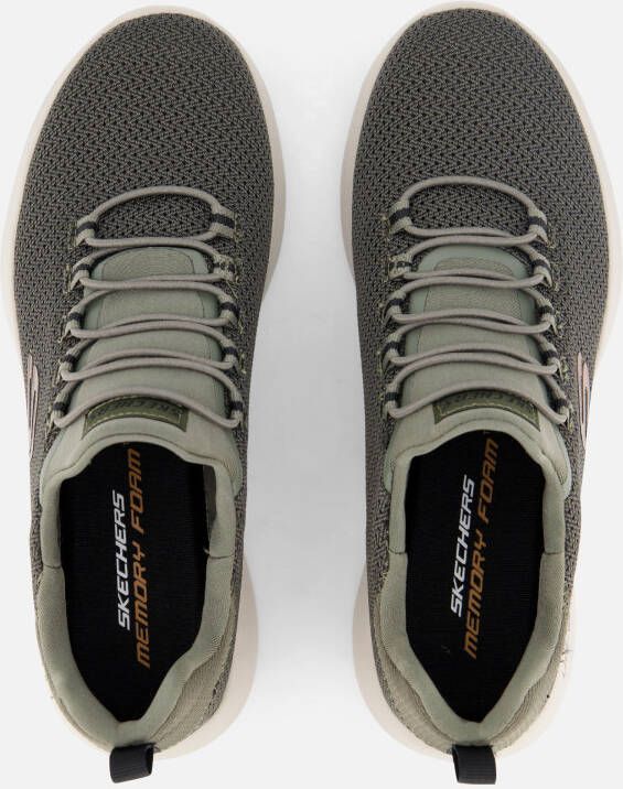 Skechers Dynamight Instappers groen Textiel