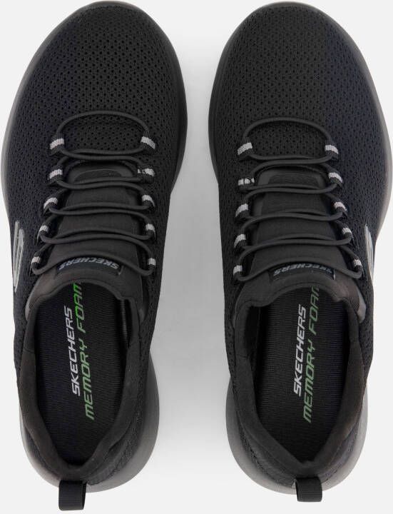 Skechers Dynamight Instappers zwart Textiel