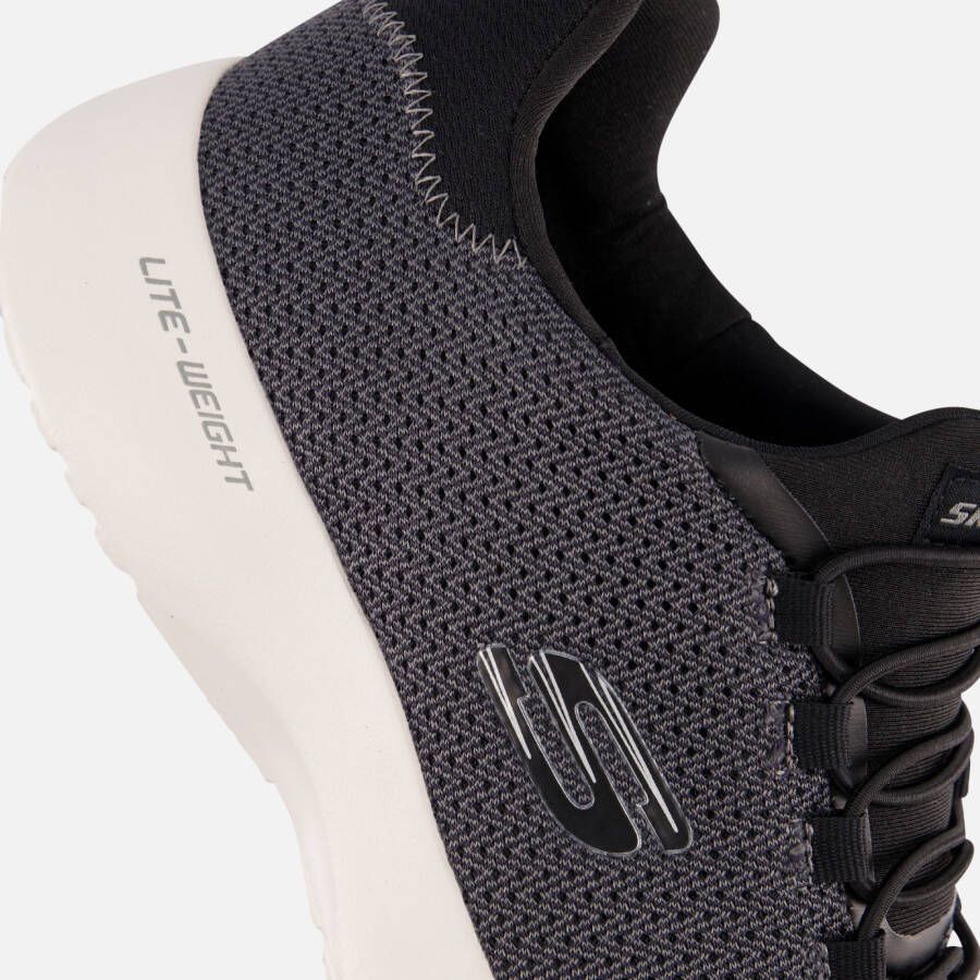 Skechers Dynamight Instappers zwart Textiel