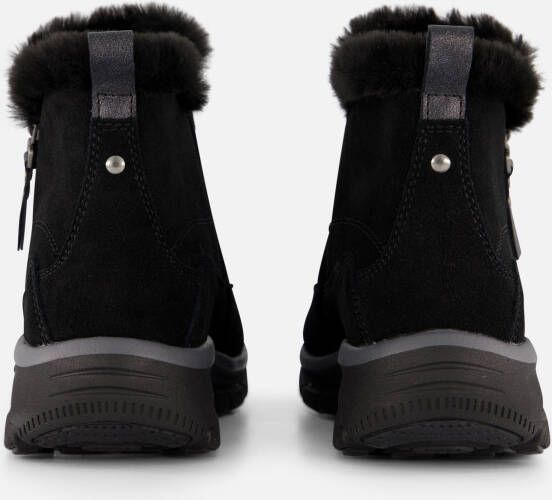 Skechers Easy Going Boots zwart Suede