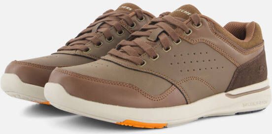 Skechers Elent- Velago Sneakers bruin Leer