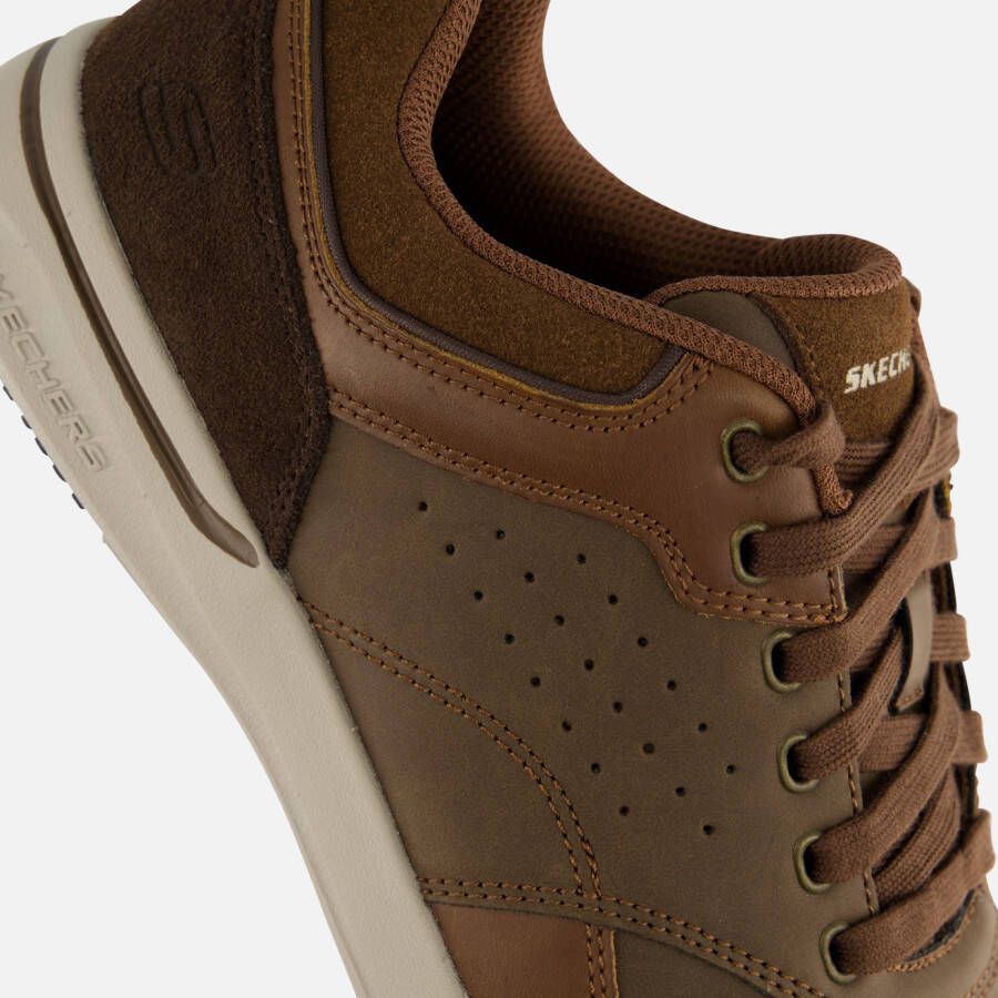 Skechers Elent- Velago Sneakers bruin Leer