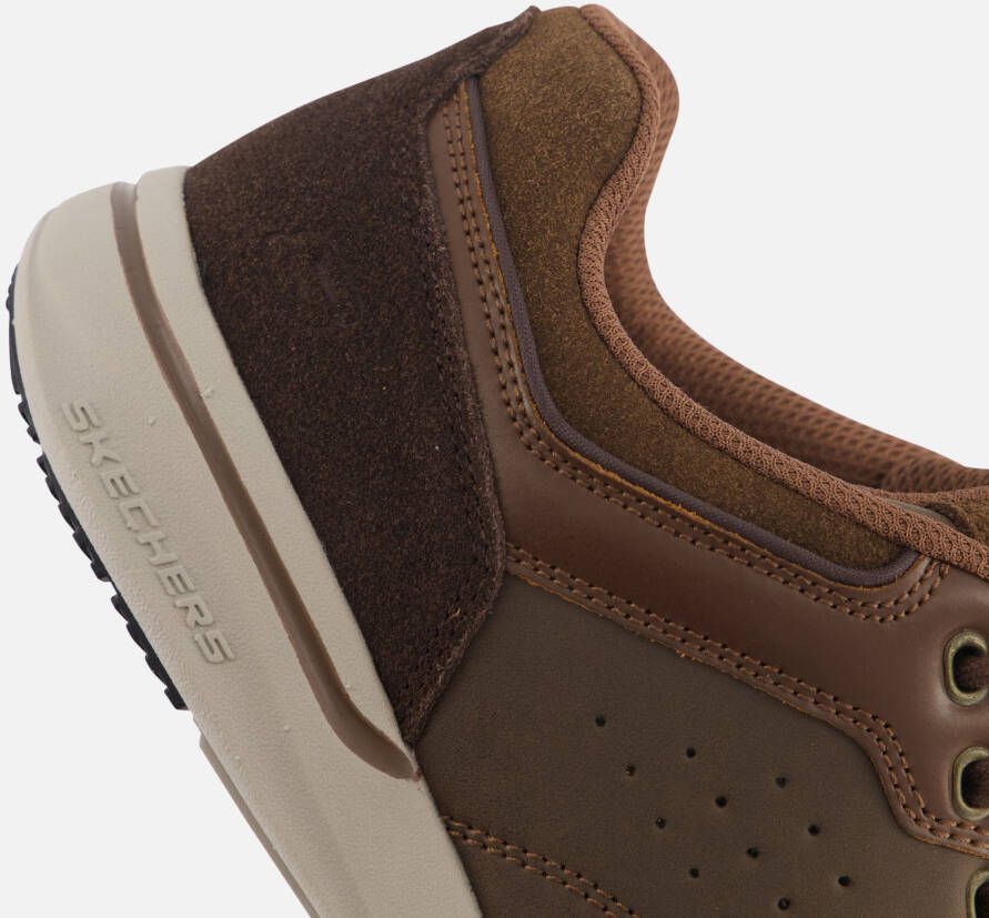 Skechers Elent- Velago Sneakers bruin Leer