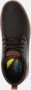 Skechers Evenston Renli leren veterschoenen zwart bruin - Thumbnail 6